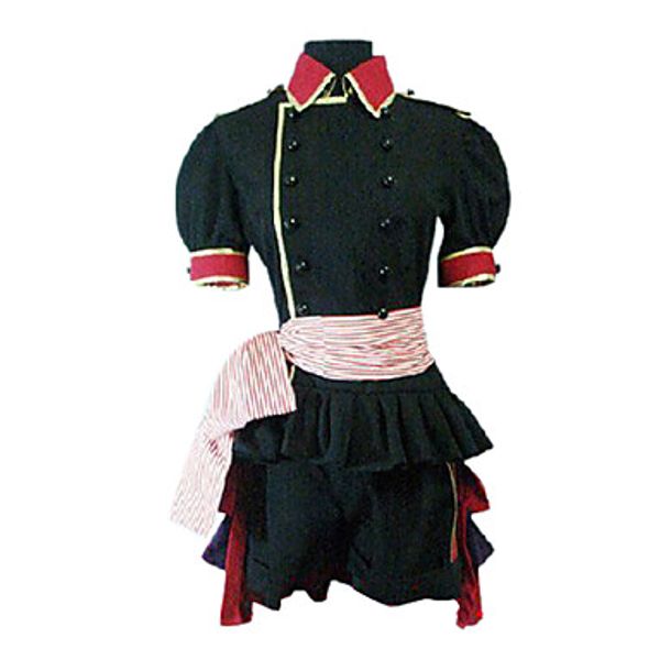Black Butler Ciel Phantomhive Costume de cosplay en tissu uniforme noir rouge