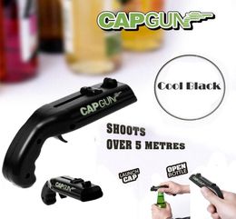 Black Cap Gun Launcher Shooter Bottle Opener Beer Opener Shoot Over 5 Meters Lot6548835