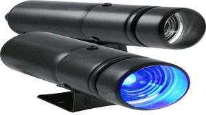 Zwarte kast blauw LED -lamp Hoogwaardige Tachometer RPM PROSHIFT LICHT ROOD ROOD METER WAARSCHUWING SHIFT LICHT AUTO GAAGE2411760