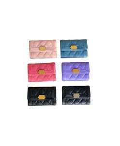 Black Caviar Design Mini Wallets Men Women Card Holders Goldsilver Hardware Echt lederen creditcardhouder met doos 15274RR