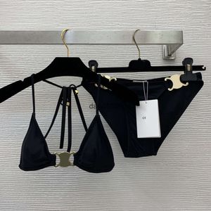 Black Cel Designer Bikinis Luxury Swimsuit Femmes Swimsuits de maillot de mail