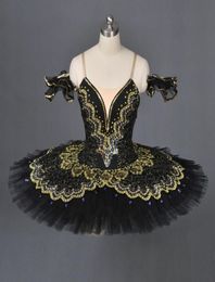 Black Classical Ballet Tutu Ballet Costume adulte Red Professional Tutu Tutus Point Point Dance Performance4958642
