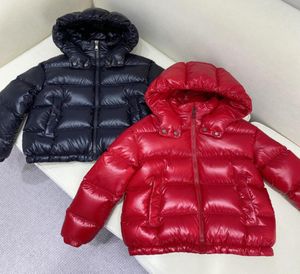 Zwarte kleur down jas voor babyjongens en meisjes jas polyester blend 95 witte eend down moon jassen maat 1101503258454