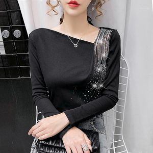 Zwart katoen lange mouwen blouse vrouwen kerstkleding herfst dames tops chemisier femme blusas camisas mujer 2022 vrouwen blouses shirt