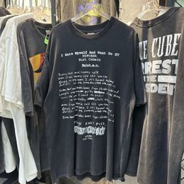 T-shirt en coton noir