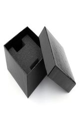 Cocodile negro Durable presente Caja de regalo para brazalete Joyería de cajas de reloj