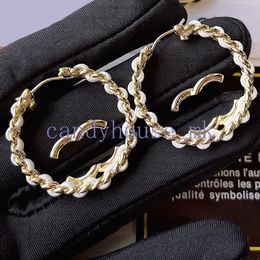 Pendientes de letras de cristal negro joyas perlas pendientes de diamantes perjuicio de la marca 925silver pendientes para mujeres joyas de boda de bodas al por mayor