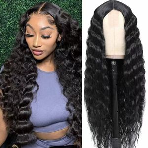 Black Curly Lace Lace Wig Body Wave Transparent Hd Lace Lace Front Perruque Body WIG HEUR HEURS BRORN GORD