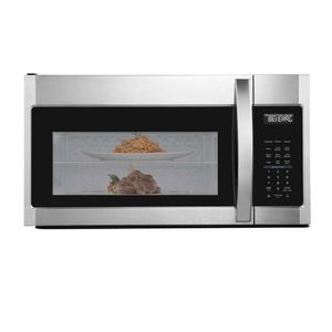 BLACK+DECKER EM044KB19 Magnetronoven met één klik, 1000 watt, 400 CFM en sensorkoken, OTR 1,9 kubieke voet