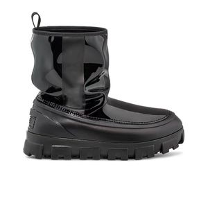 bottes de neige de designer noir femmes australiennes botte ug châtaigne boucle fourrure neige demi-genou dame courte en peau de mouton et laine intégrée pantoufle de cheveux topshoesfactory