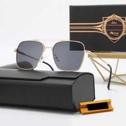 Lunettes de soleil de styliste noires pour femmes et hommes, surdimensionnées 2022 DT Mach, lunettes de soleil polarisées pour femmes, lunettes de mode B283x