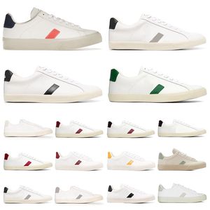 Zwarte ontwerper Witblauw Gray Green Green Red Orang Dames Mens Fashion Shoes Bord-Forme Sneakers Woman Trainers 75