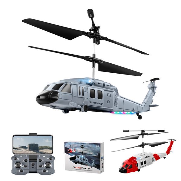 Black Eagle Drone armado para evitar obstáculos y detección de altitud Fotografía aérea de alta definición Aviones de control remoto de largo alcance Aviones de rescate