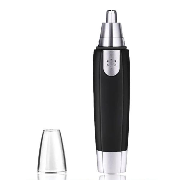 Trim de poils de nez électrique noir pour hommes et femmes disponibles avec un couple à faible couple à haute vitesse moteur lavable nasal hai t2j8