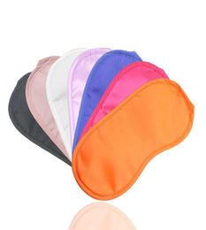 Masque pour les yeux noir éponge en Polyester doux 4 couches ombre couverture de sieste bandeau occultant masque de sommeil pour dormir voyage ST9674431220