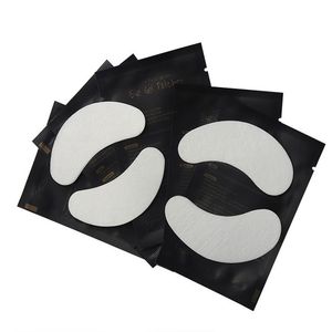 Coussinets pour les yeux en cils noirs sous les yeux patchs de masque patchs d'extension de cils cils de surface tampon d'isolation en papier