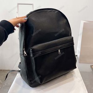 Black Fashion Backpack Top Designers rugzakken Grote capaciteit Schooltasontwerpers Zipper Sports Travel Bags Classic Back Pack PU lederen Back Packs Groothandel