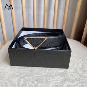 Mode noire Ceinture classique Designer Golden Silver Black Boucle lisse Ceinture décontractée en cuir véritable 6Styles Largeur 3,5 cm Ceintures Ceintures pour femmes avec boîte