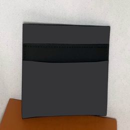 Black Flower Mo Eclip Porte Cartes Double Card Holder M62170 ou Coton Portefeuille non vendu séparément la commande client 227W