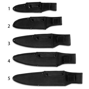 Black Fold Knife Scabbard Tool Flear Pleil Lampe Boucle Boucle Board étanché