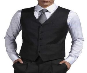 Black Formal Men Suits Vesten Custom Made Wedding Bread Vest 2018 Wedding Prom Dinner Waistcoat Nieuwe stijl2659025