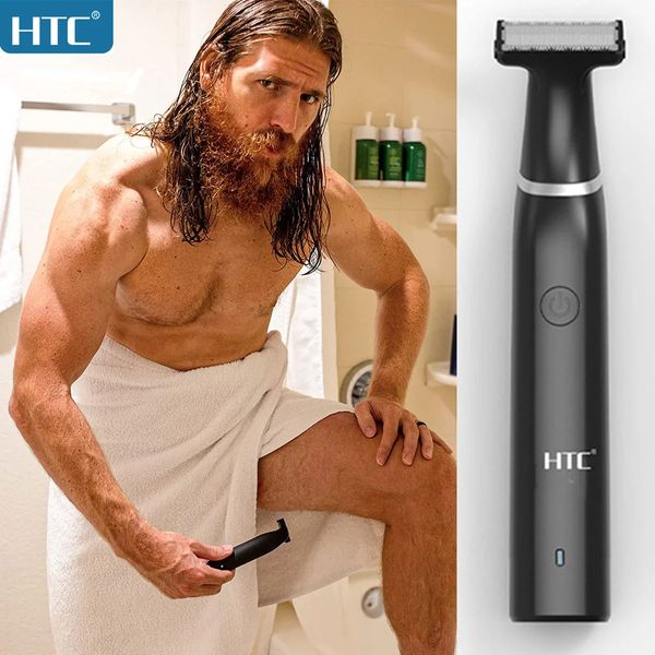 Black Friday Cyber Monday Face Body Body Hybrid Electric Trimmer et Shaverbody Trimmer pour hommes Pubis Hair 240322