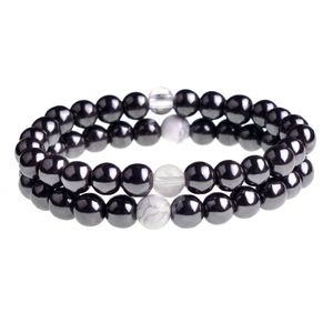 Black Gallstone Yoga Symmetrische Armband Meditatie Kralen Behandeling Spirit Beads Unisex