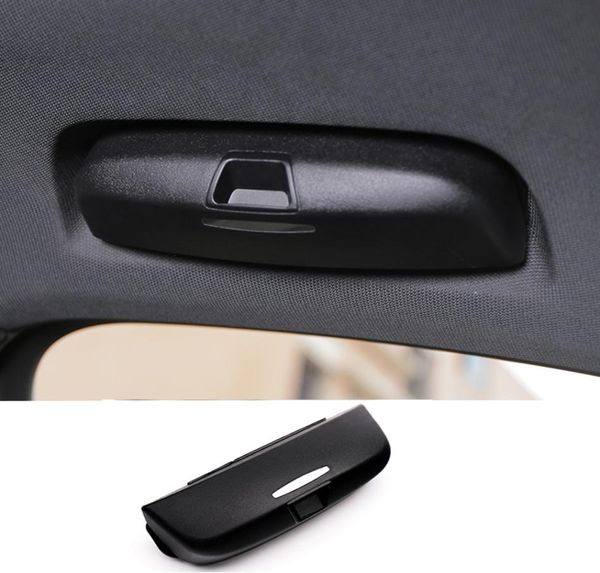 Estuche negro para gafas para manija de techo de coche, soporte para gafas de sol, caja para A3 8V A4 B8 B9 Q3 Q5 2011044282414
