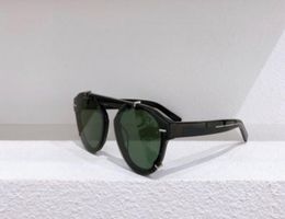Gafas de sol de piloto verde negro 254 TE Fashion Sun Glazas UV400 Eyewear con caja4947457