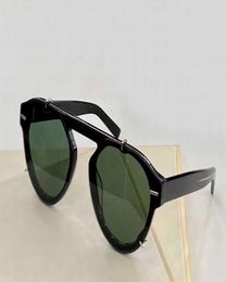 Gafas de sol piloto negras y verdes para hombre 254 Gafas de sol Gafas de sol de moda des lunettes de soleil wit Box5033474