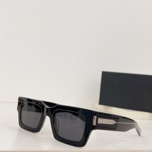 Lunettes de soleil carrées épaisses gris noir pour femmes hommes Designers lunettes de soleil Sonnenbrille lunettes de soleil nuances UV400 lunettes avec boîte