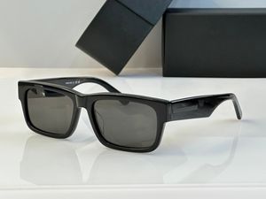 Lunettes de soleil rectangle gris noir pour hommes lunettes de soleil d'été gafas de sol Sonnenbrille UV400 lunettes avec boîte