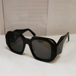 Lunettes de soleil gris noir lunettes de soleil de mode carré pour femmes occhiali da seme UV400 Protection Eyewear avec boîte 278c