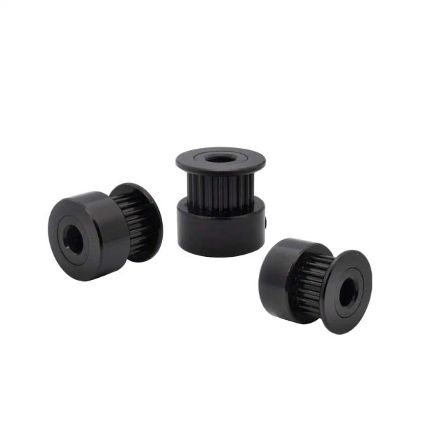 Polea negra GT2 20T 5 mm Bore para Creality Ender 3 V2 Pro 3S CR10 CR-10S CR6 SE Partes de impresora 3D de 6 mm Cinturón 20 dientes