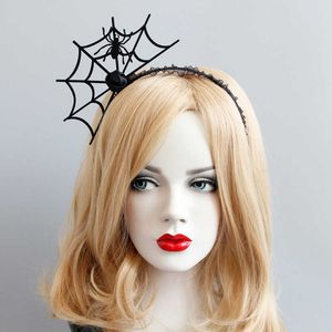 Bandeau d'halloween noir halloween pour femmes coiffure de style gothique de nuit de carnaval pour les accessoires de cheveux du festival des filles