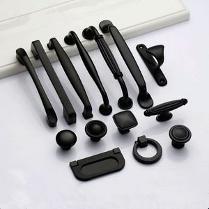 Black Handles for Furniture Cabinet Knobs and Handles Kitchen Handles Drawer Knobs Cabinet Pulls Cupboard Knobs door knob