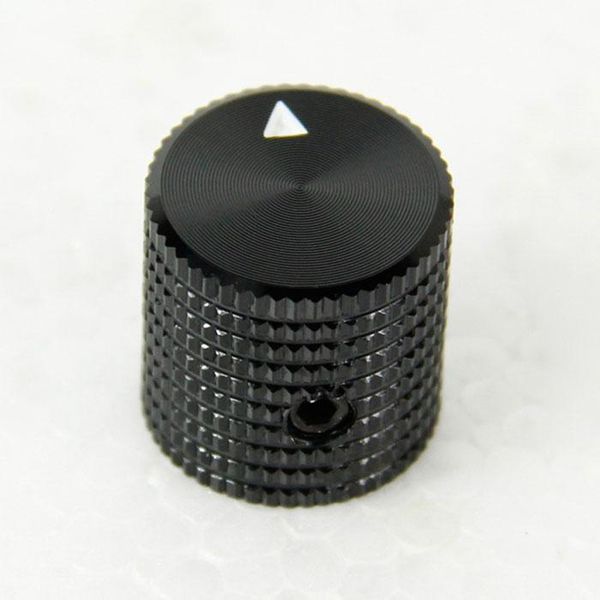 Bouton de potentiomètre électronique hifi noir, pièce numérique à monter soi-même, bouton de commutateur de volume de Microphone sonore, bouton d'amplificateur à Tube
