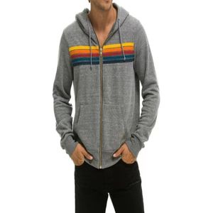 zwarte hoodie kleding mens designer hoodies full zip hoodie man hooded hoddie sweatshirts rainbow stripe long sleeve woman sweat shirt hoodys voor vrouwen met ontwerpen