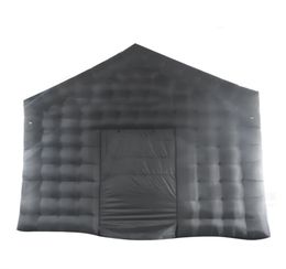 Carpa inflable negra gigante carpas grandes para el hogar fiesta al aire libre ktv discoteca club de música para discoteca interesante portátil ba73 Q2