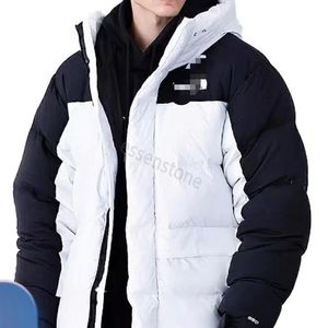 Zwarte jassen Designer Mens Winter Puffer Jackets Dames omlaag jas mode mode