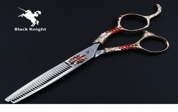 Black Knight-Juego de tijeras de peluquería profesional, 6 pulgadas, salón de belleza, corte de pelo, tijeras de peluquero adelgazantes, herramientas de modelado 5588124