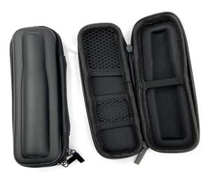 Étui en cuir noir à fermeture éclair, accessoires pour fumer, Mini étui mince, petit sac de transport EGo pour stylo briquet, Pipe à tabac Tool8772665