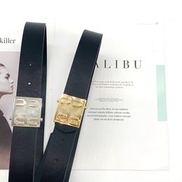 Zwarte Letter Belt Designer Goud Zilver Damesriemen 2,8 Breedte Jurk Broek Accessoires