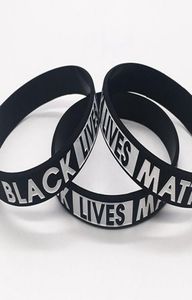 Bracelet Black Lives Matter en caoutchouc de Silicone, Bracelet de Sport pour hommes et femmes, cadeau LJJK21849317134