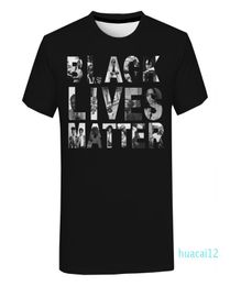Black Lives Matter T-shirts Fashion Men and Women Tshirt manche courte Unisexe I Can039t Souffler George Floyd Tshirt ST6183576