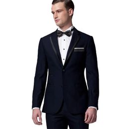 Costume homme noir pour mariage, costume d'affaires, costume de dîner, robe de mariée, robes de bal, robe de soirée, deux pièces, veste, pantalon, 240123