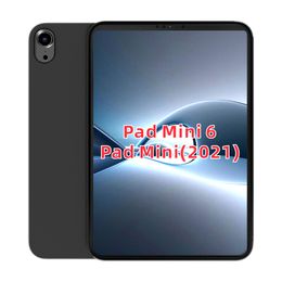 Housse de protection en silicone TPU souple antidérapante noire mate pour iPad mini 6 8.3" 2021