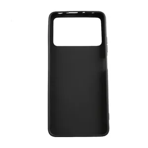 Coque de téléphone portable en TPU souple noir mat pour Xiaomi Poco X4 M4 Pro 5G 13 Ultra 12 Lite 12X 12S Civi 5G 1S 11 Lite 4G 10S Housse antichoc