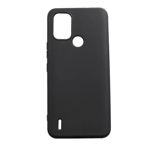 Funda de teléfono móvil de TPU suave mate negra para Nokia C210 C300 C110 C22 C12 C32 C31 C100 C200 C21 C20 Plus C3