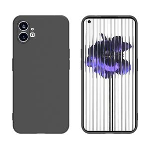 Fundas de TPU negras mate para Nothing Phone 1 One Plus 10T Nord 10 N20 Google Pixel 6A 7 6 Pro Moto G62 Edge 2022 fundas móviles de goma de silicona